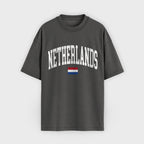 Netherlands Collegiate Flag T-Shirt