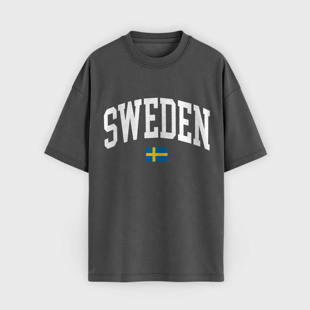 Sweden Collegiate Flag T-Shirt