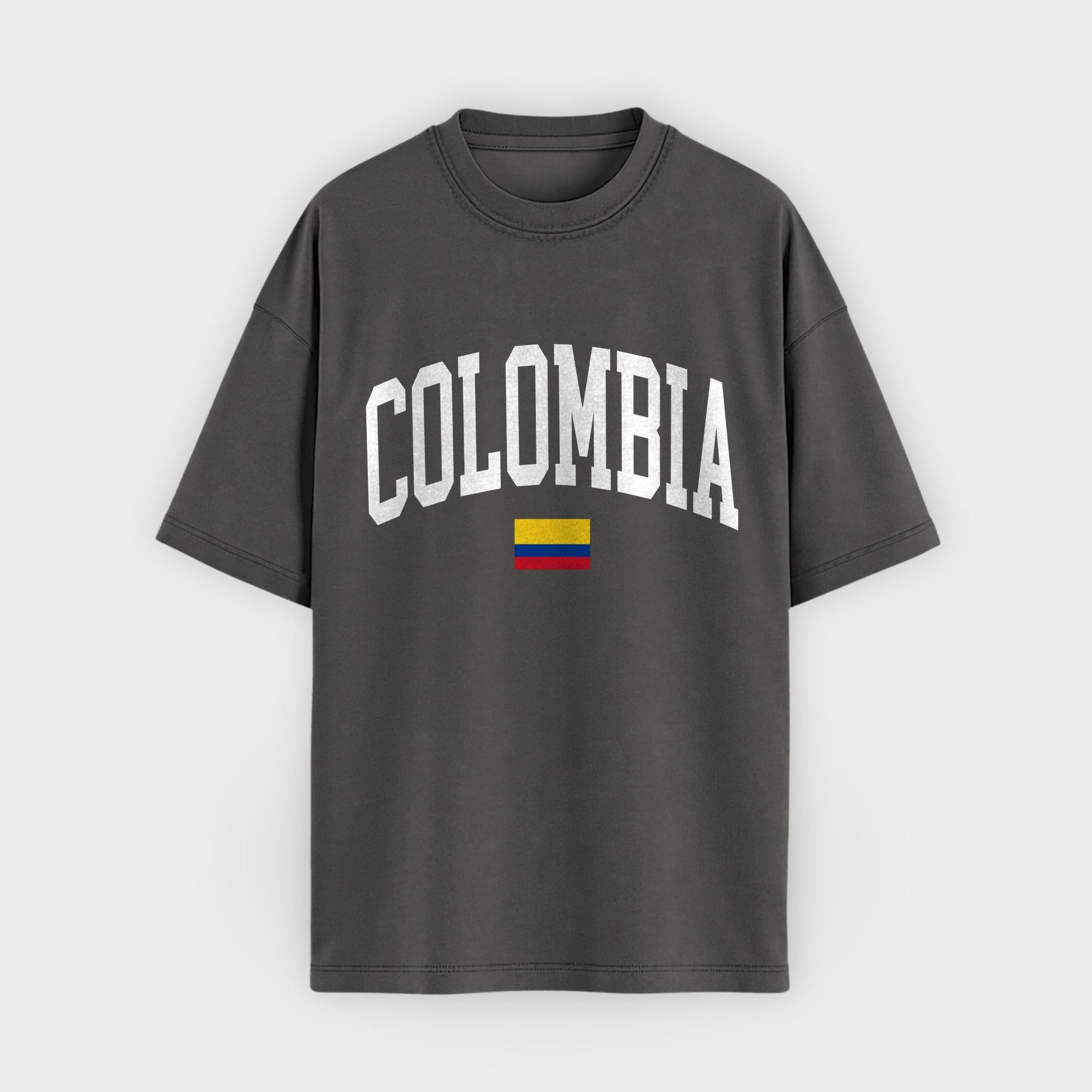 Colombia Collegiate Flag T-Shirt