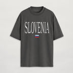 Distressed Slovenia T-Shirt