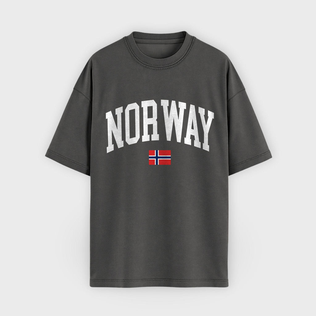 Norway Collegiate Flag T-Shirt
