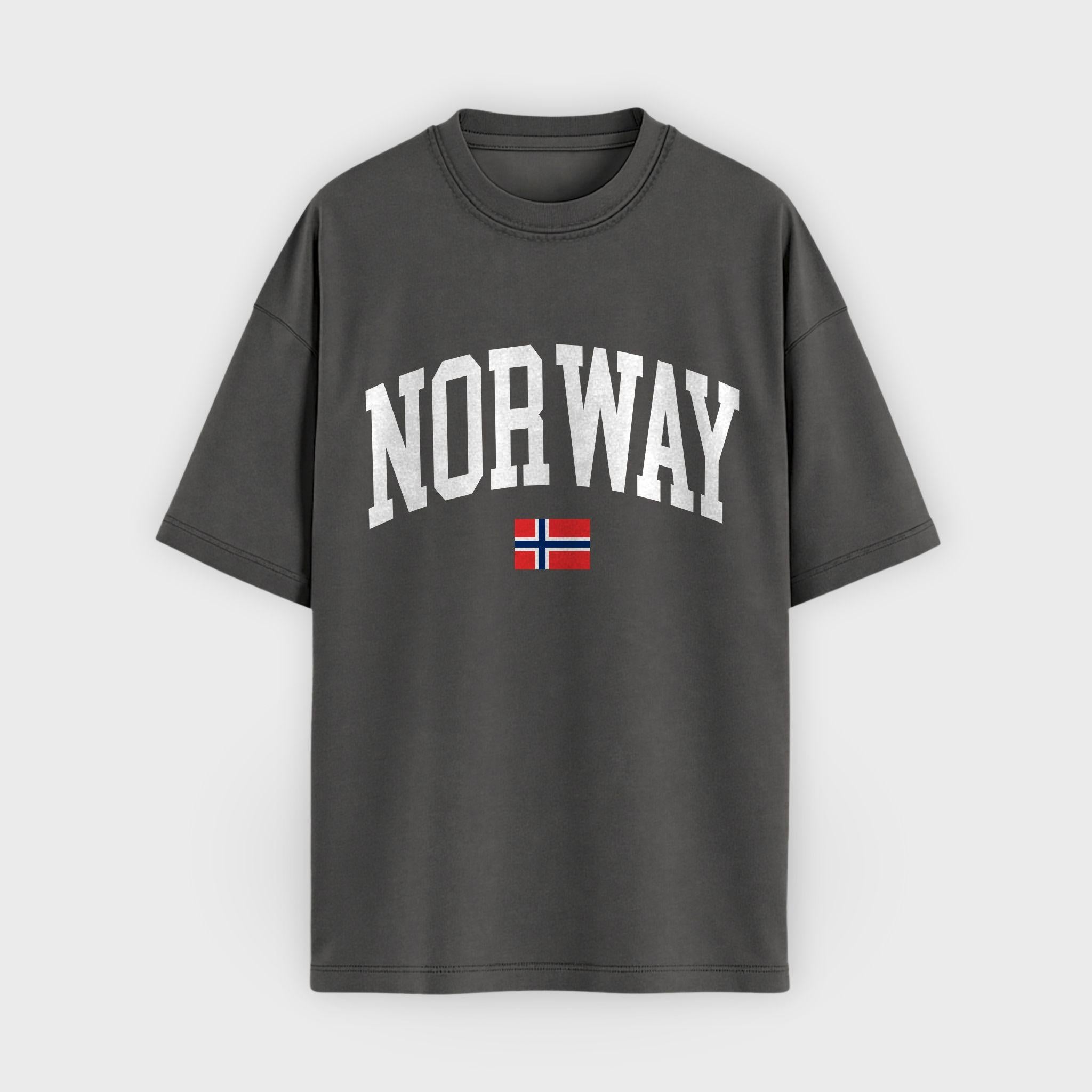 Norway Collegiate Flag T-Shirt