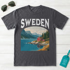 Sweden Vintage Travel Poster T-Shirt