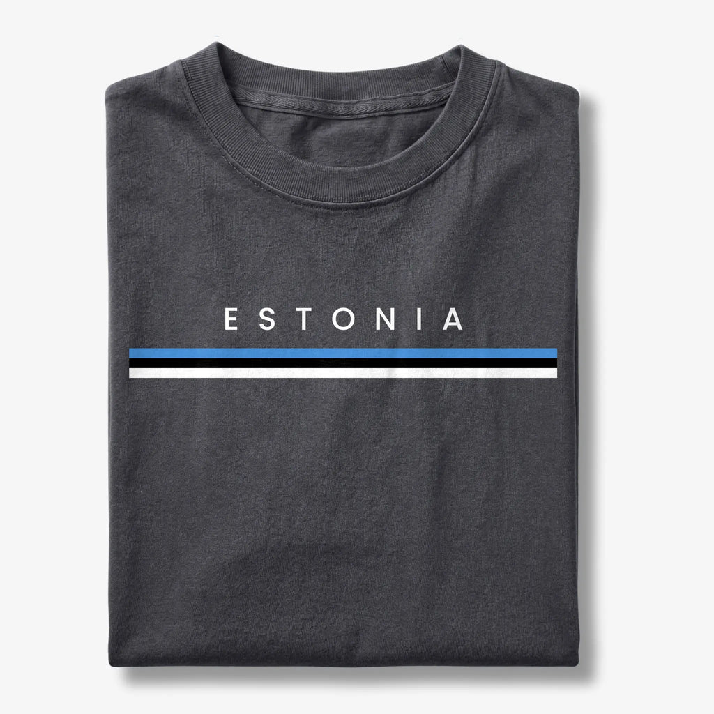 Estonia Flagline T-Shirt