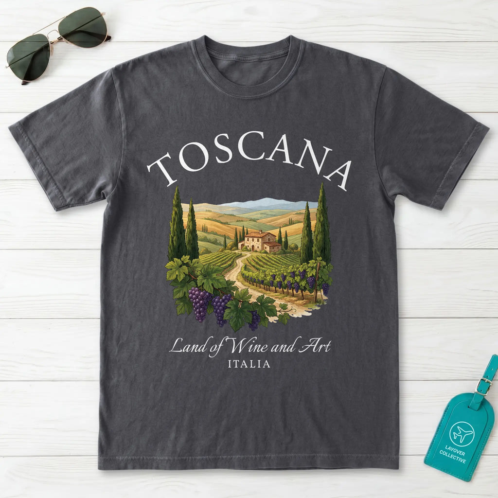 Toscana Italia Vineyard T-Shirt
