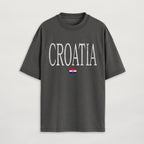 Distressed Croatia T-Shirt