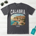 Calabria Italy Vintage Travel Poster T-Shirt