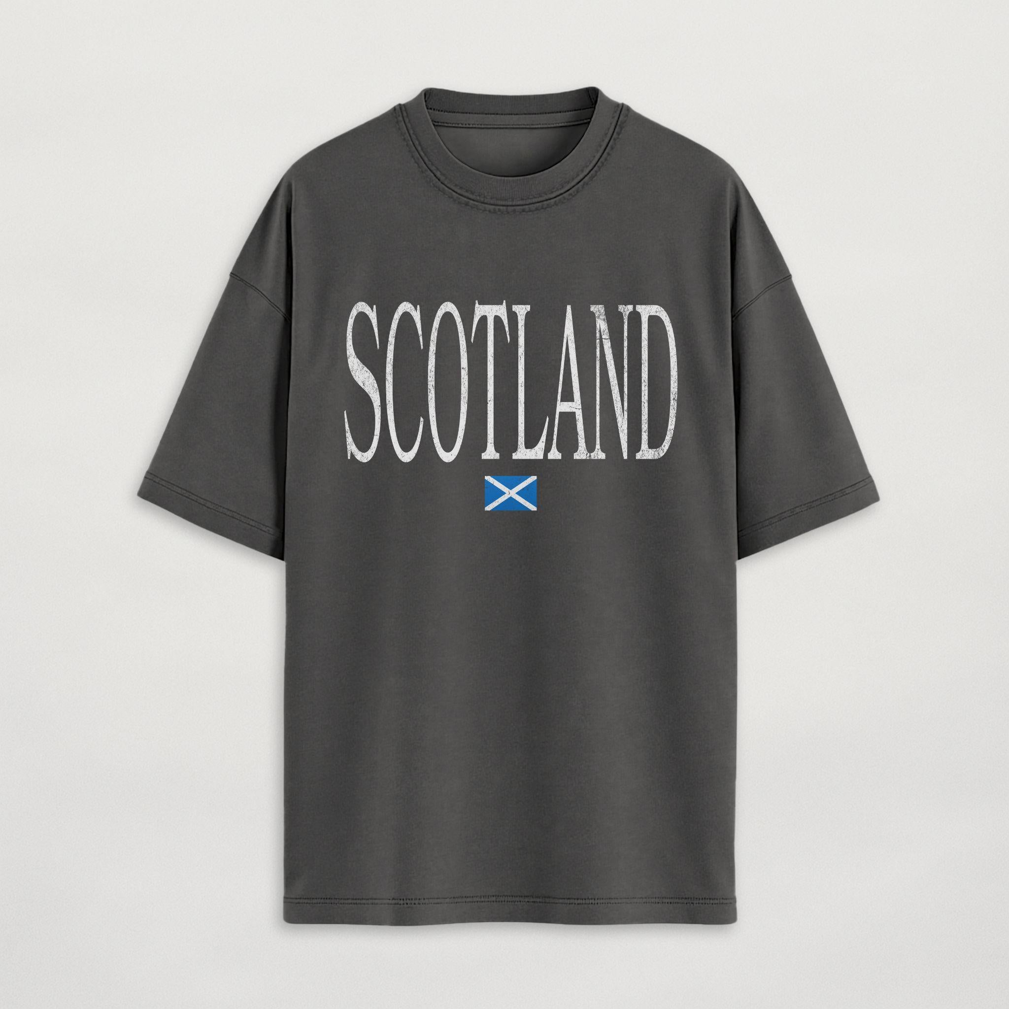 Distressed Scotland T-Shirt