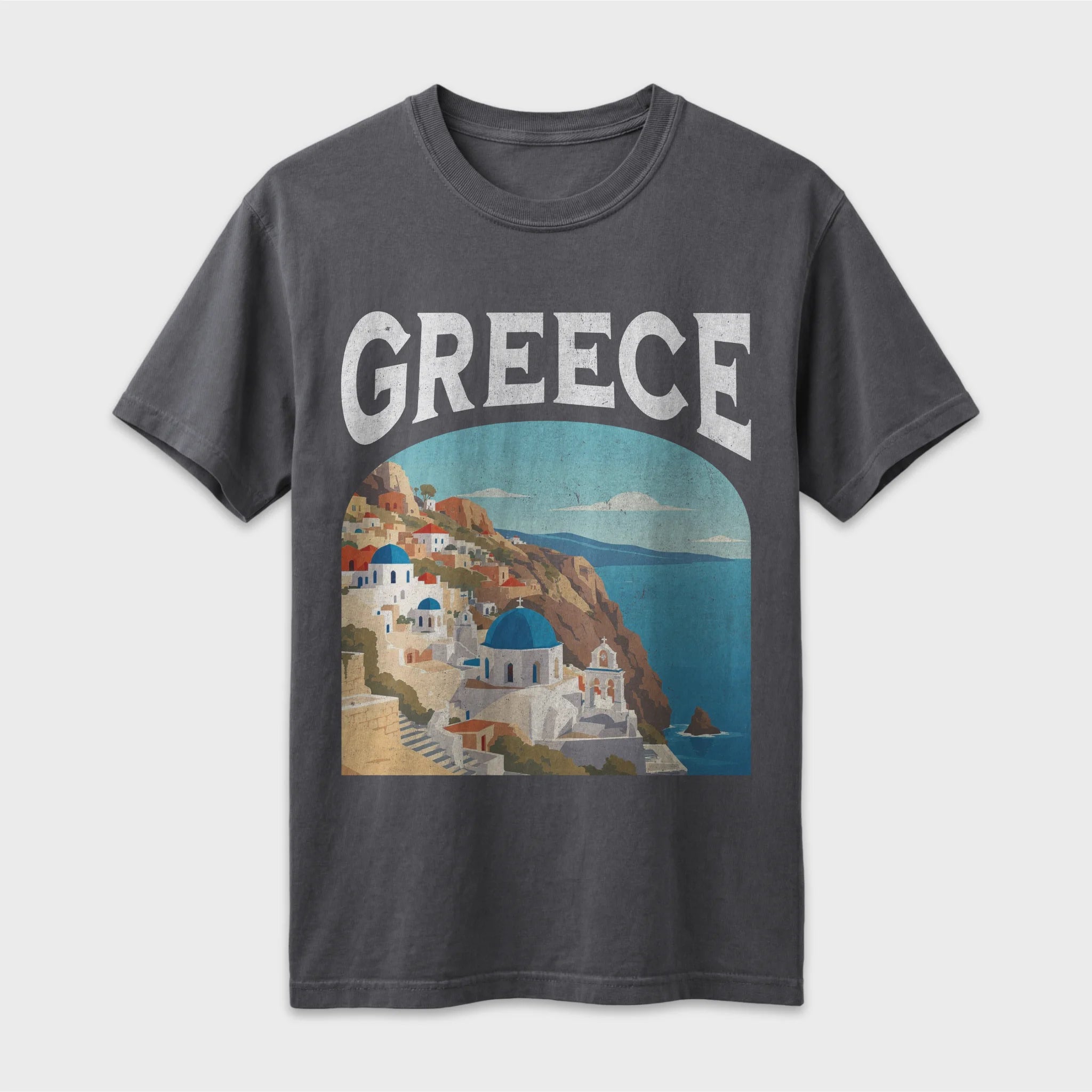 Greece Vintage Travel Poster T-Shirt