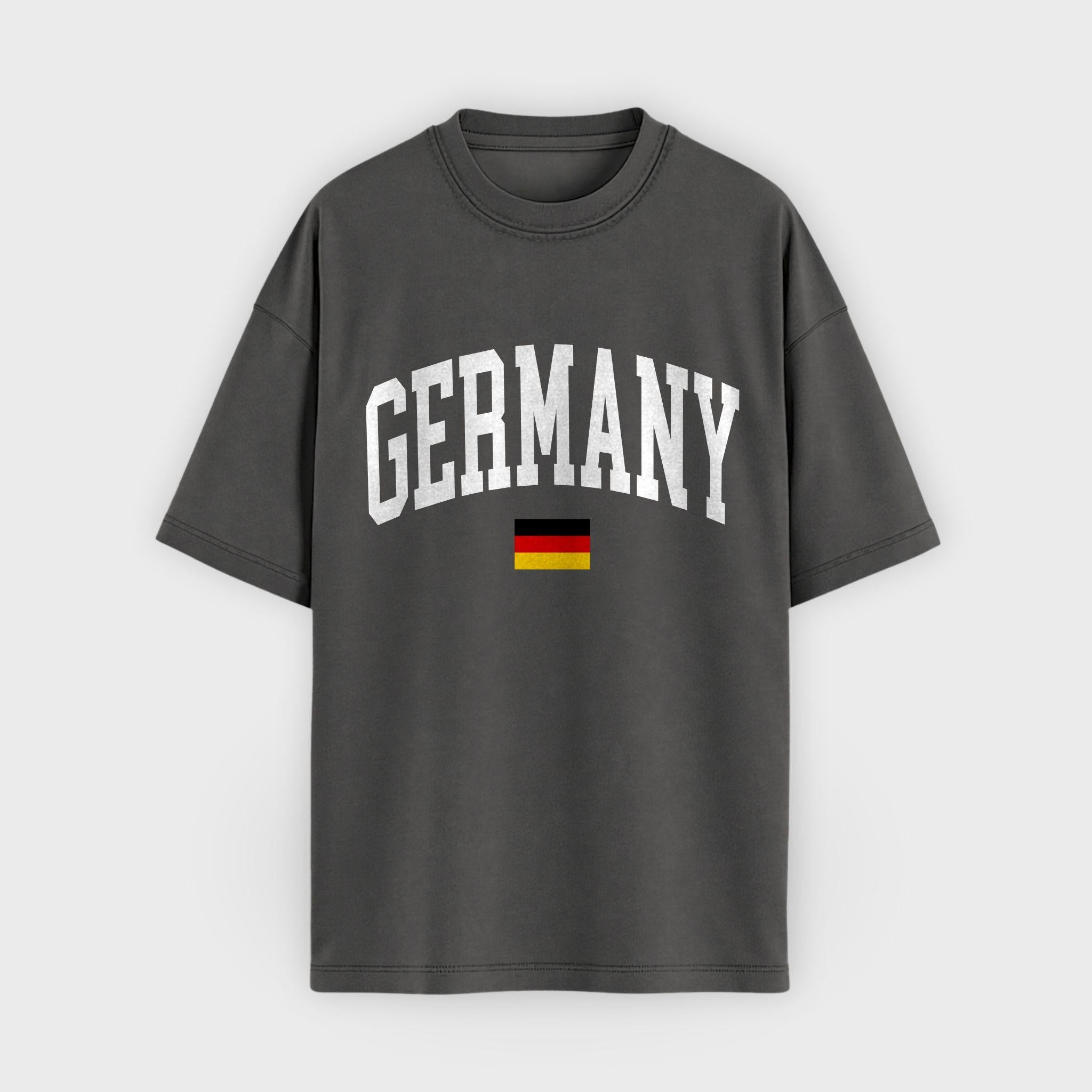 Germany Collegiate Flag T-Shirt