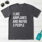 I Like Airplanes T-Shirt