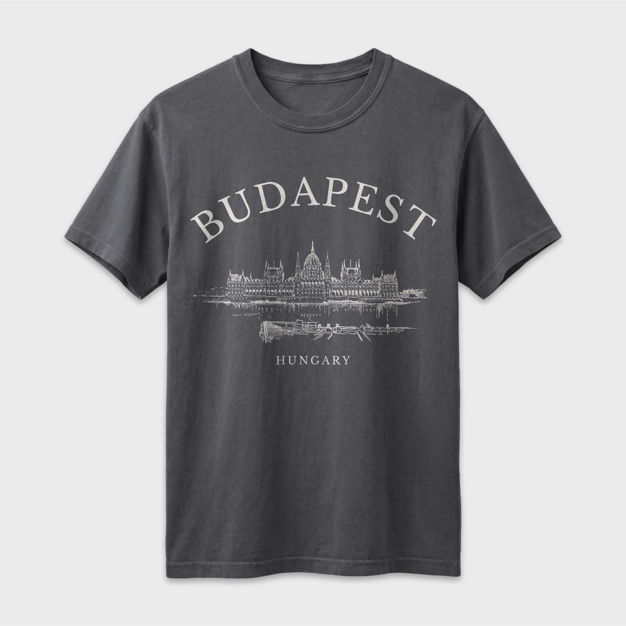 Budapest Vintage Sketch T-Shirt