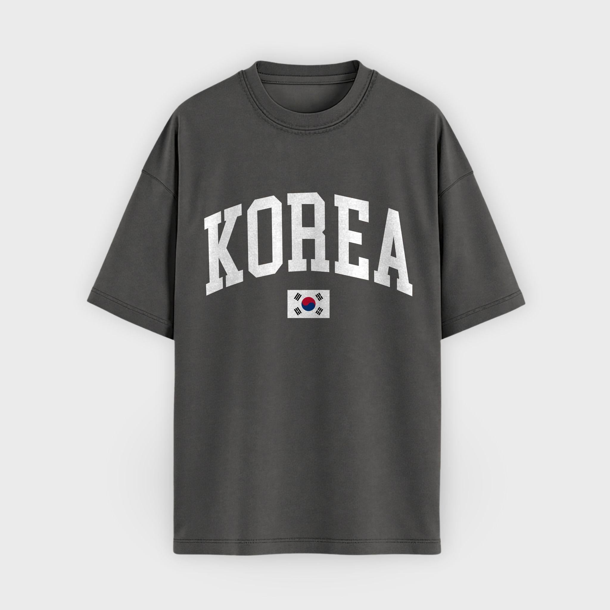 Korea Collegiate Flag T-Shirt