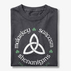Malarkey Sarcasm Shenanigans Trinity Knot T-Shirt