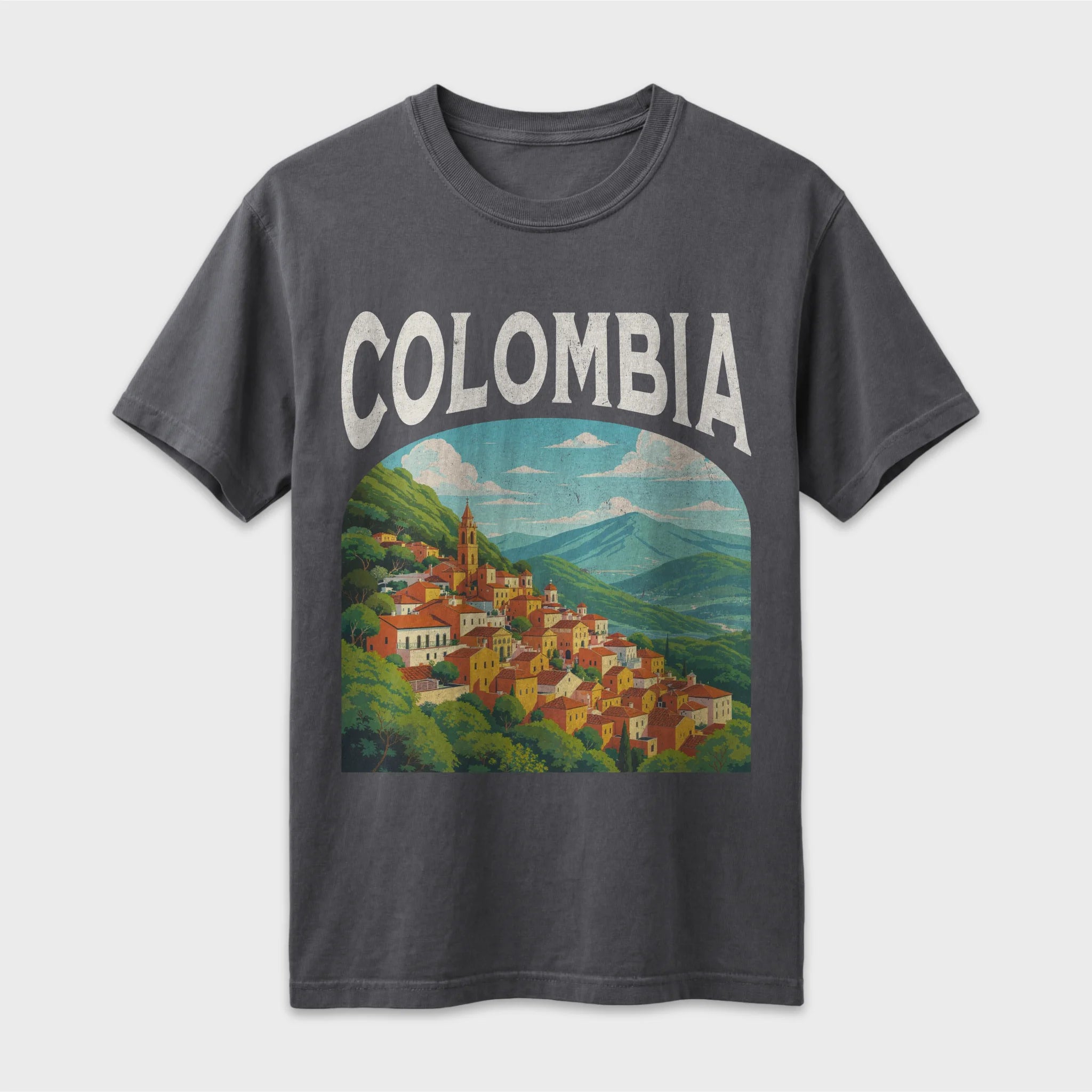 Colombia Vintage Travel Poster T-Shirt