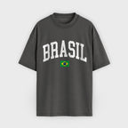 Brasil Collegiate Flag T-Shirt