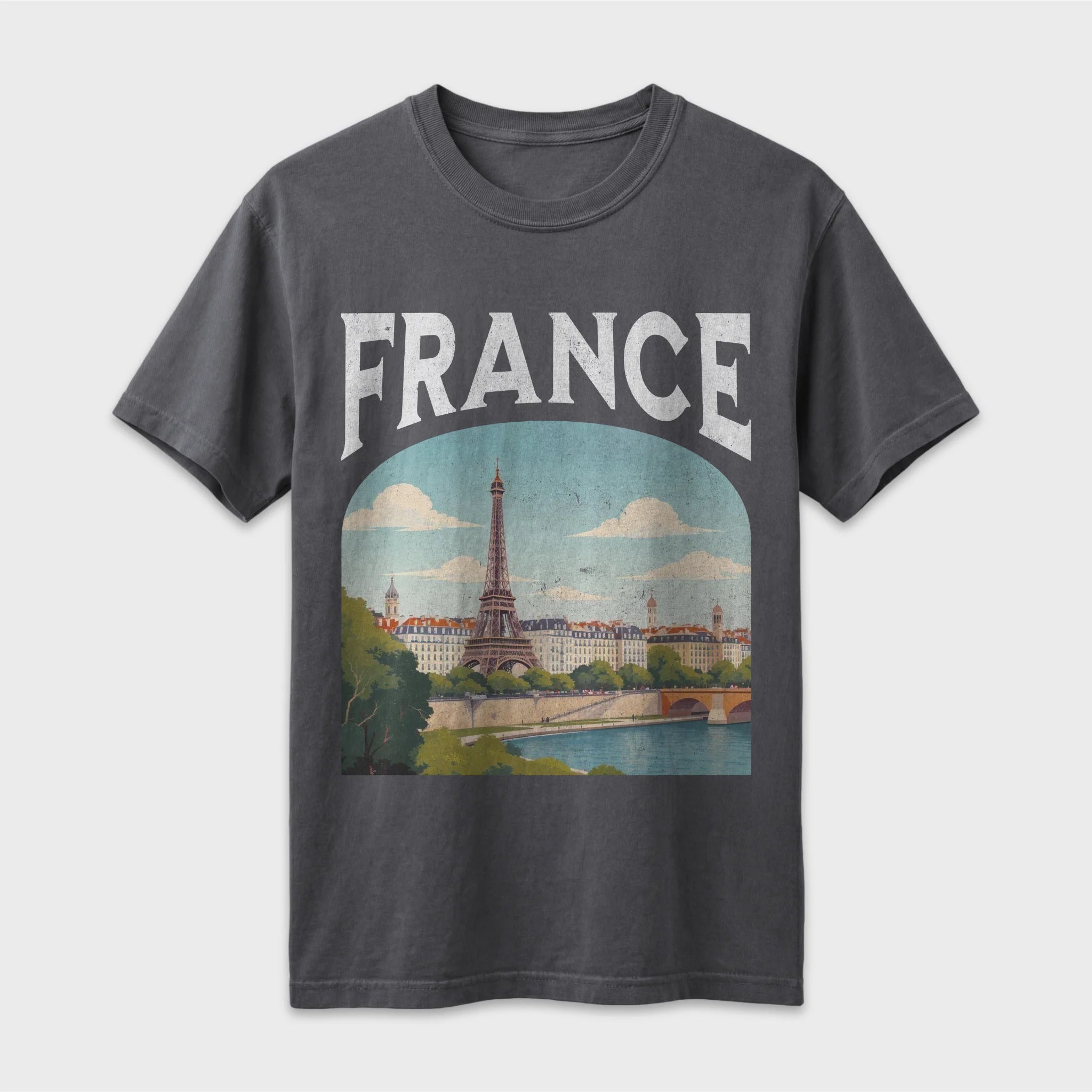 France Vintage Travel Poster T-Shirt