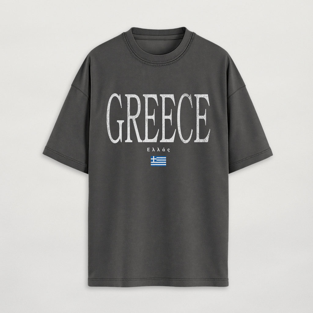Distressed Greece T-Shirt