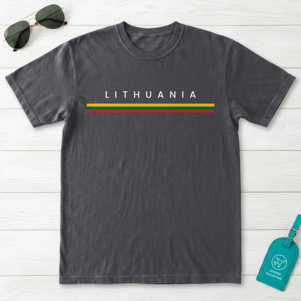 Lithuania Flagline T-Shirt