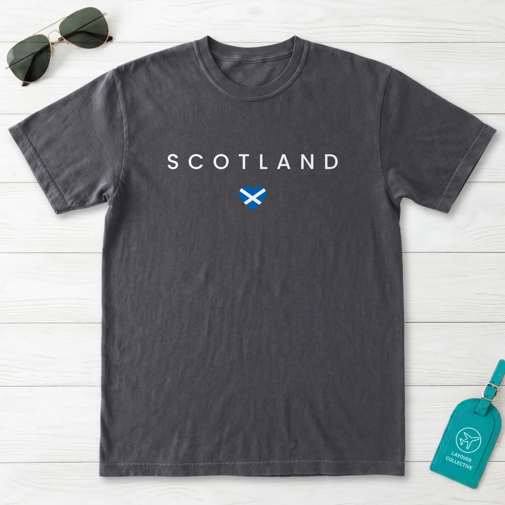 Scotland Minimal Flag T-Shirt
