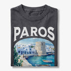 Paros Greece Vintage Travel Poster T-Shirt