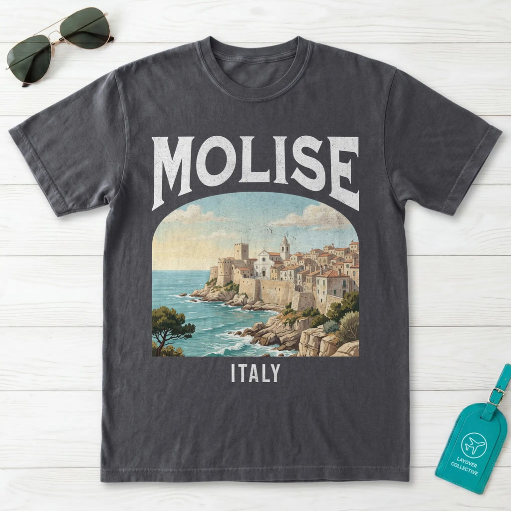 Molise Italy Vintage Travel Poster T-Shirt