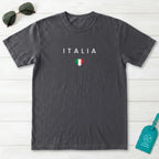Italy Minimal Flag T-Shirt