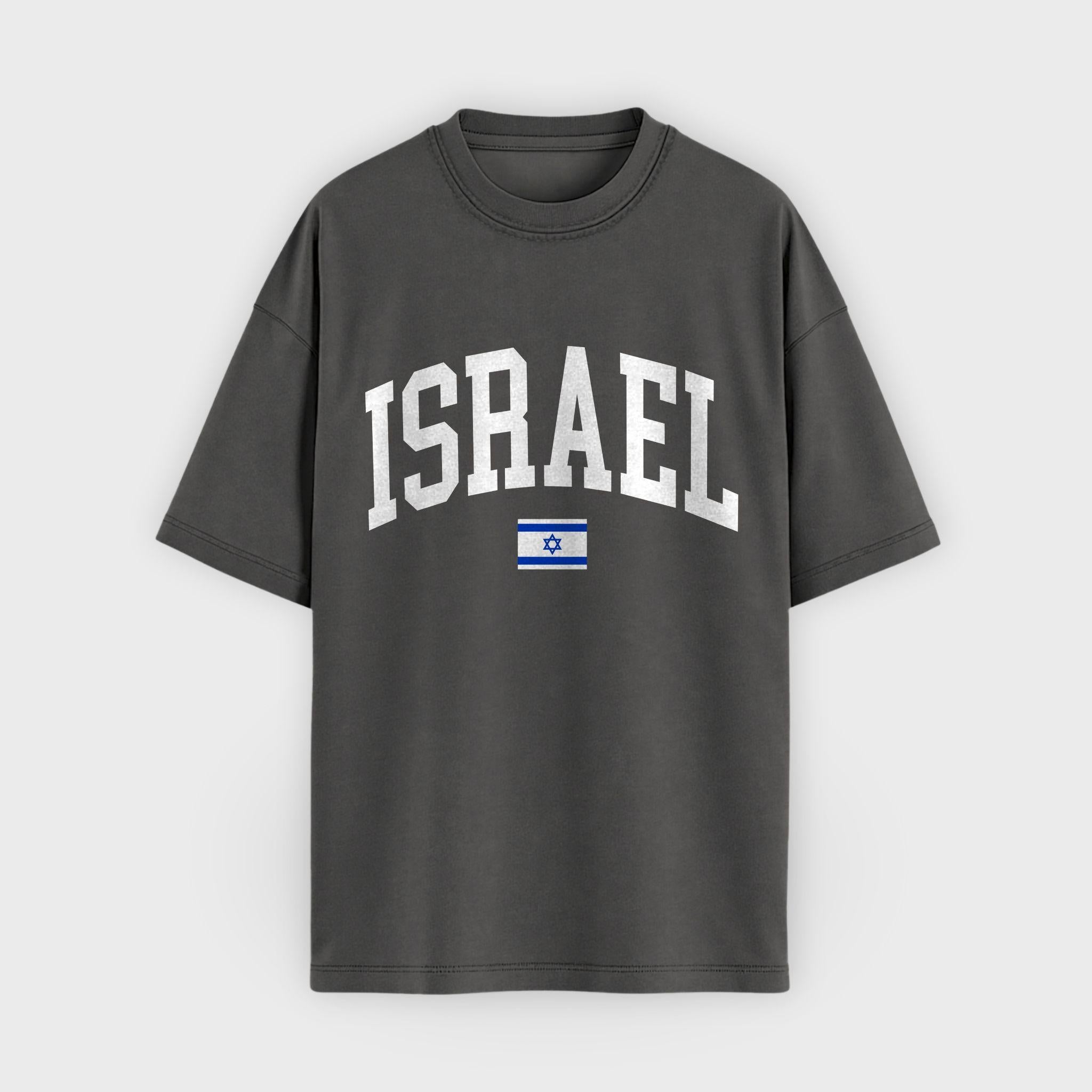 Israel Collegiate Flag T-Shirt