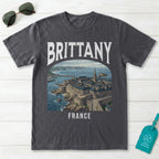 Brittany France Vintage Travel Poster T-Shirt