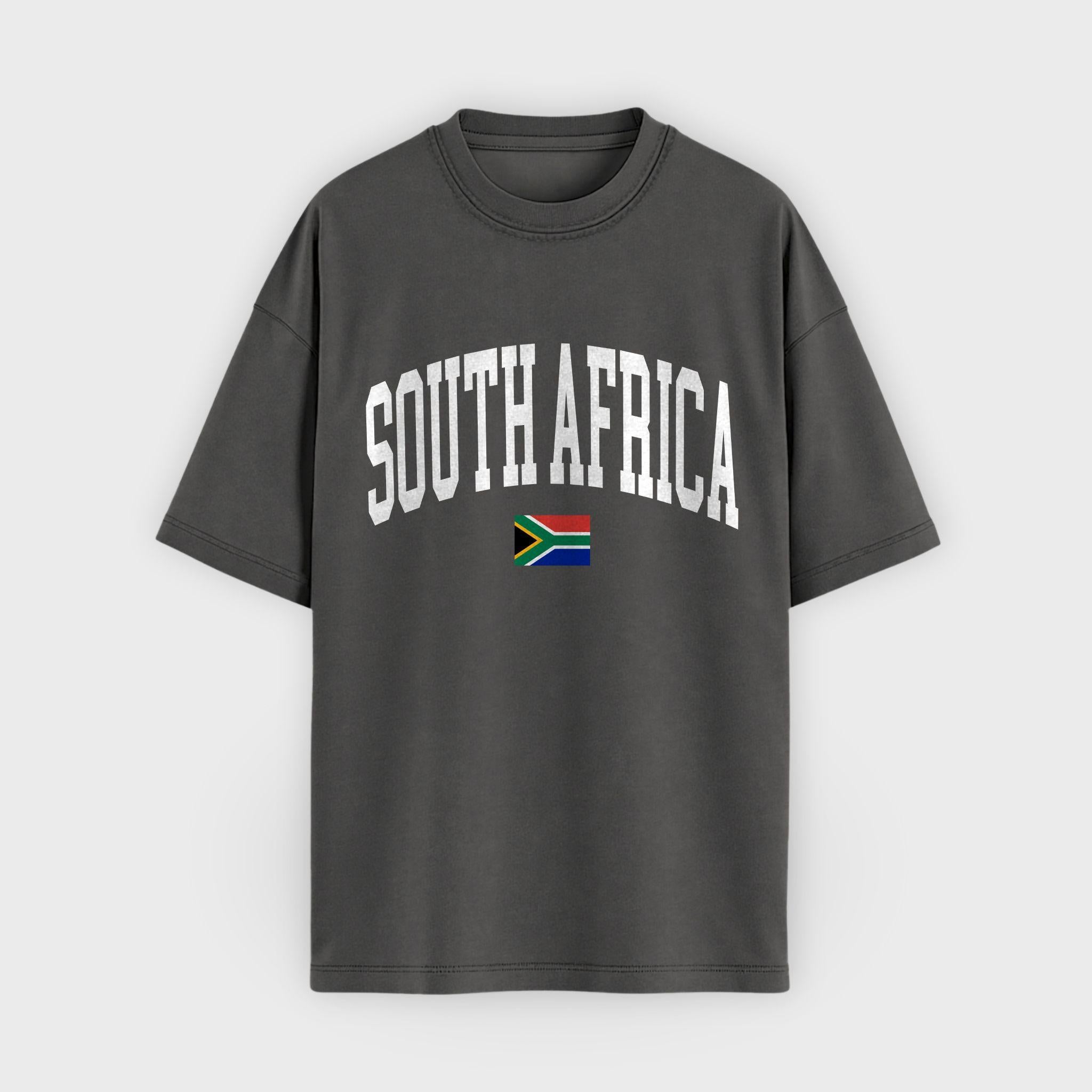 South Africa Collegiate Flag T-Shirt