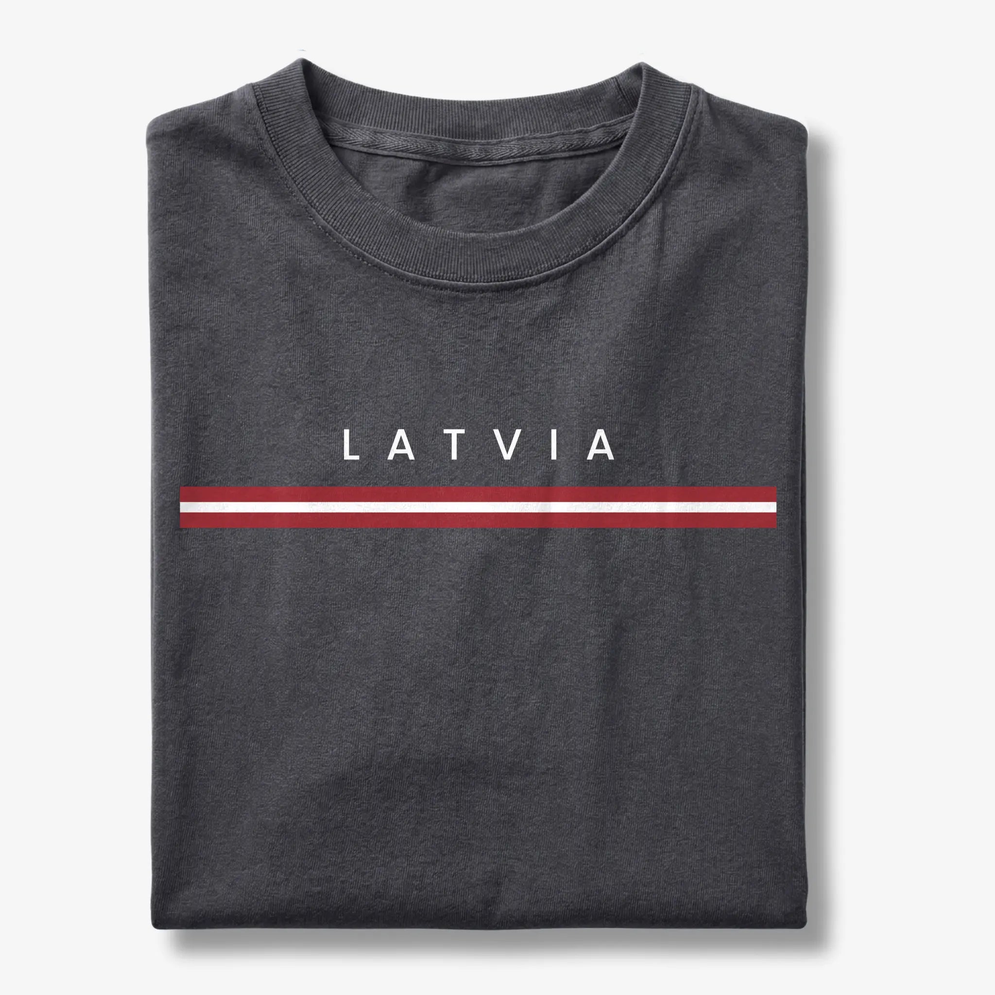 Latvia Flagline T-Shirt