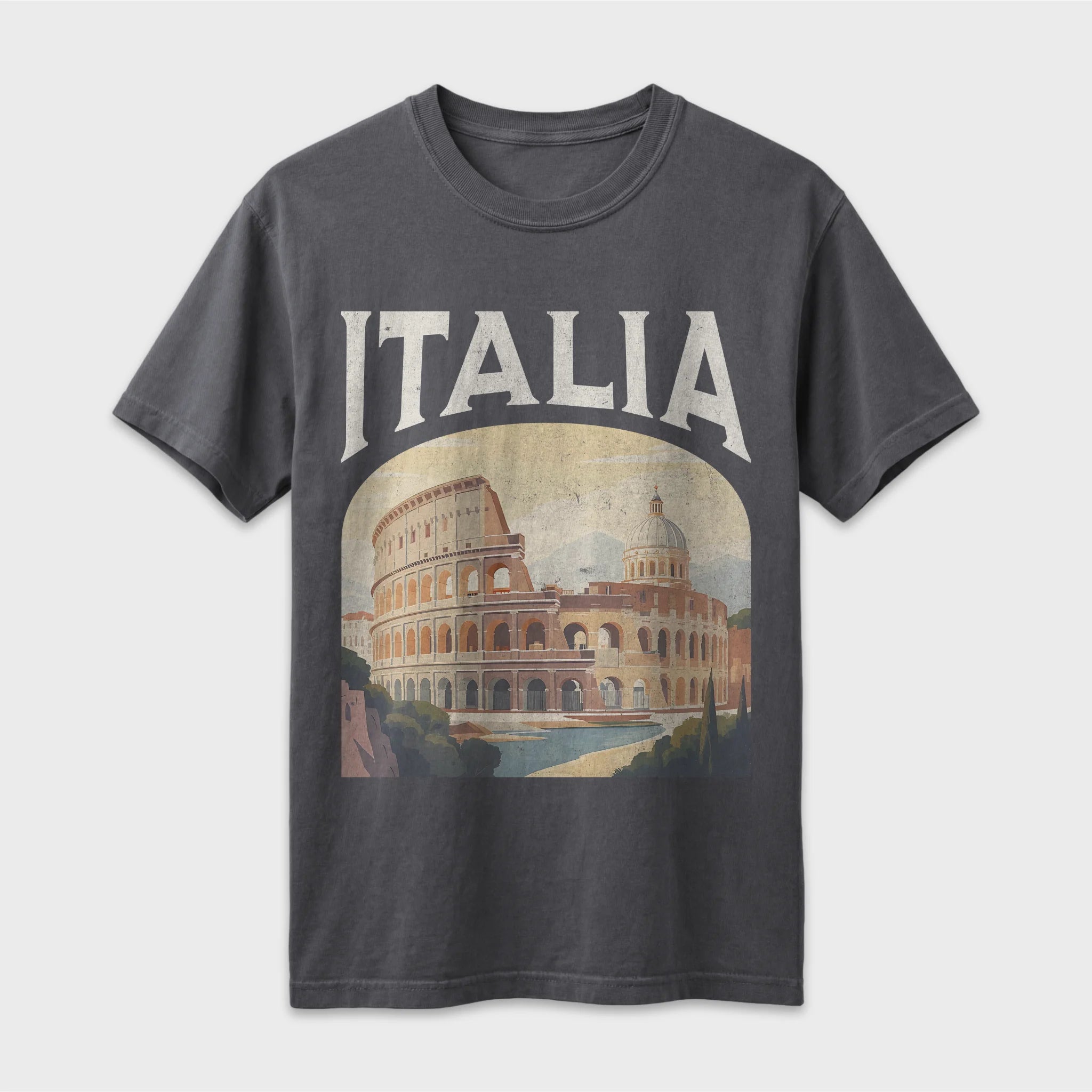 Italia Vintage Travel Poster T-Shirt