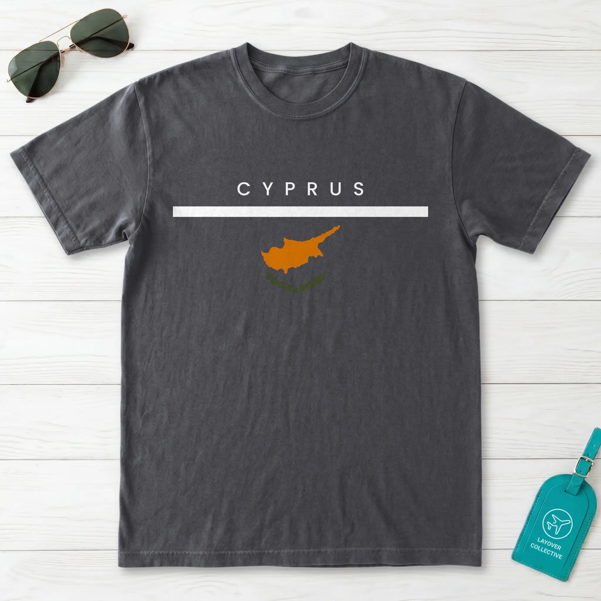 Cyprus Flagline T-Shirt