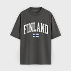 Finland Collegiate Flag T-Shirt