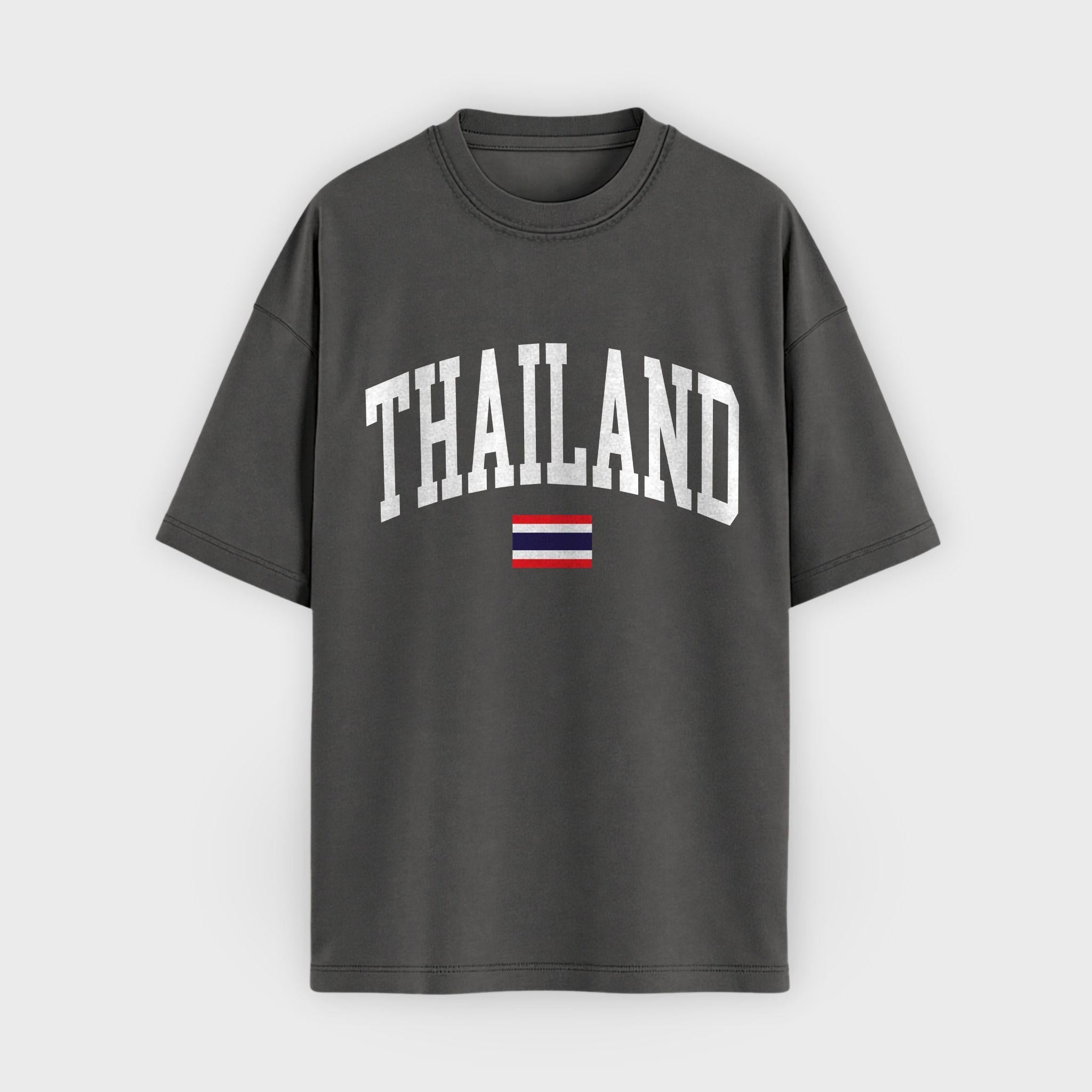 Thailand Collegiate Flag T-Shirt