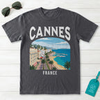 Cannes France Vintage Travel Poster T-Shirt