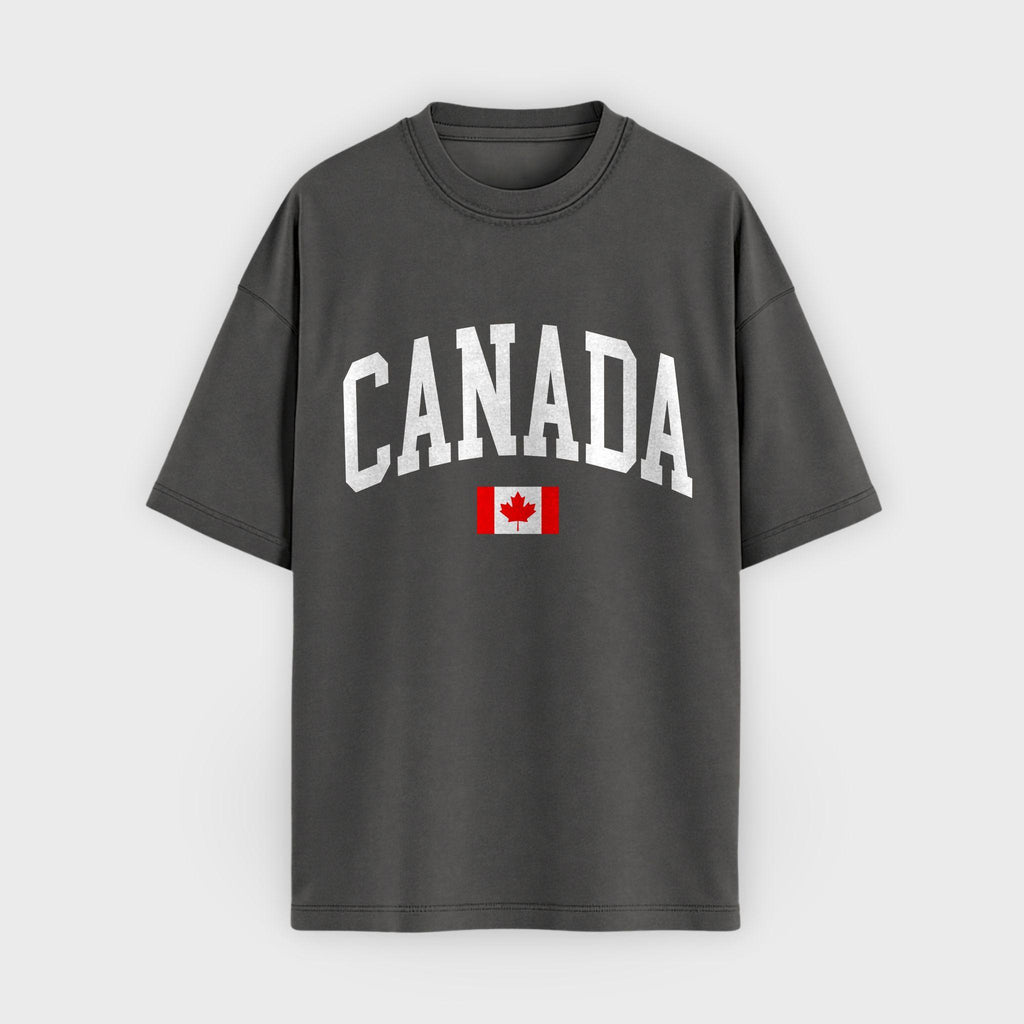 Canada Collegiate Flag T-Shirt