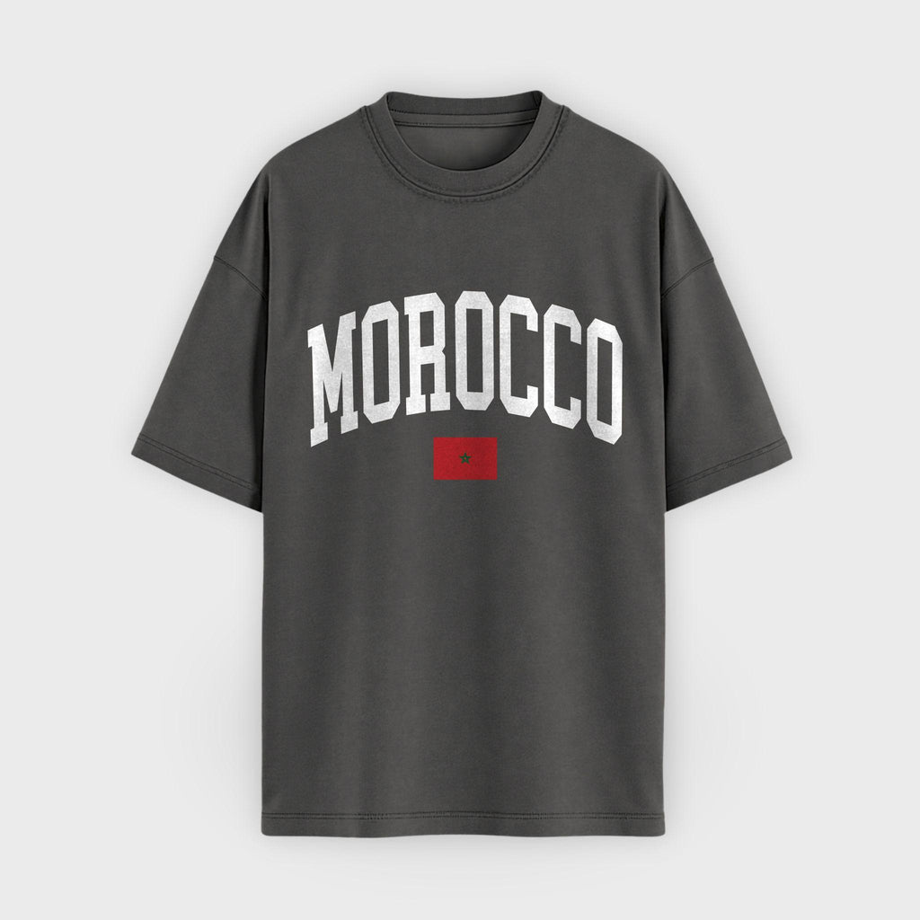 Morocco Collegiate Flag T-Shirt
