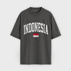 Indonesia Collegiate Flag T-Shirt