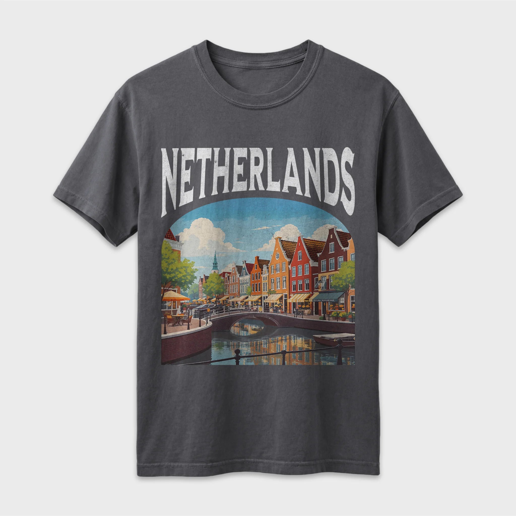 Netherlands Vintage Travel Poster T-Shirt