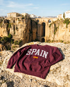 Spain Collegiate Flag Sweatshirt