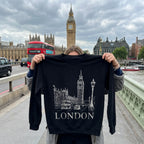 London Vintage Sketch Sweatshirt