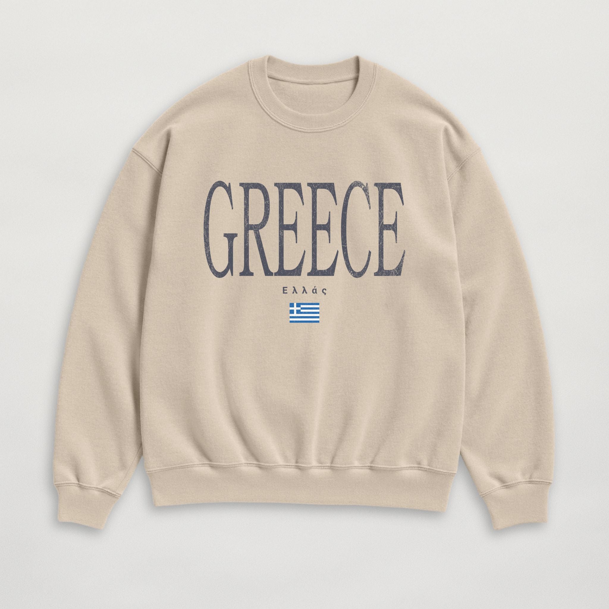 Distressed Greece Sweatshirt