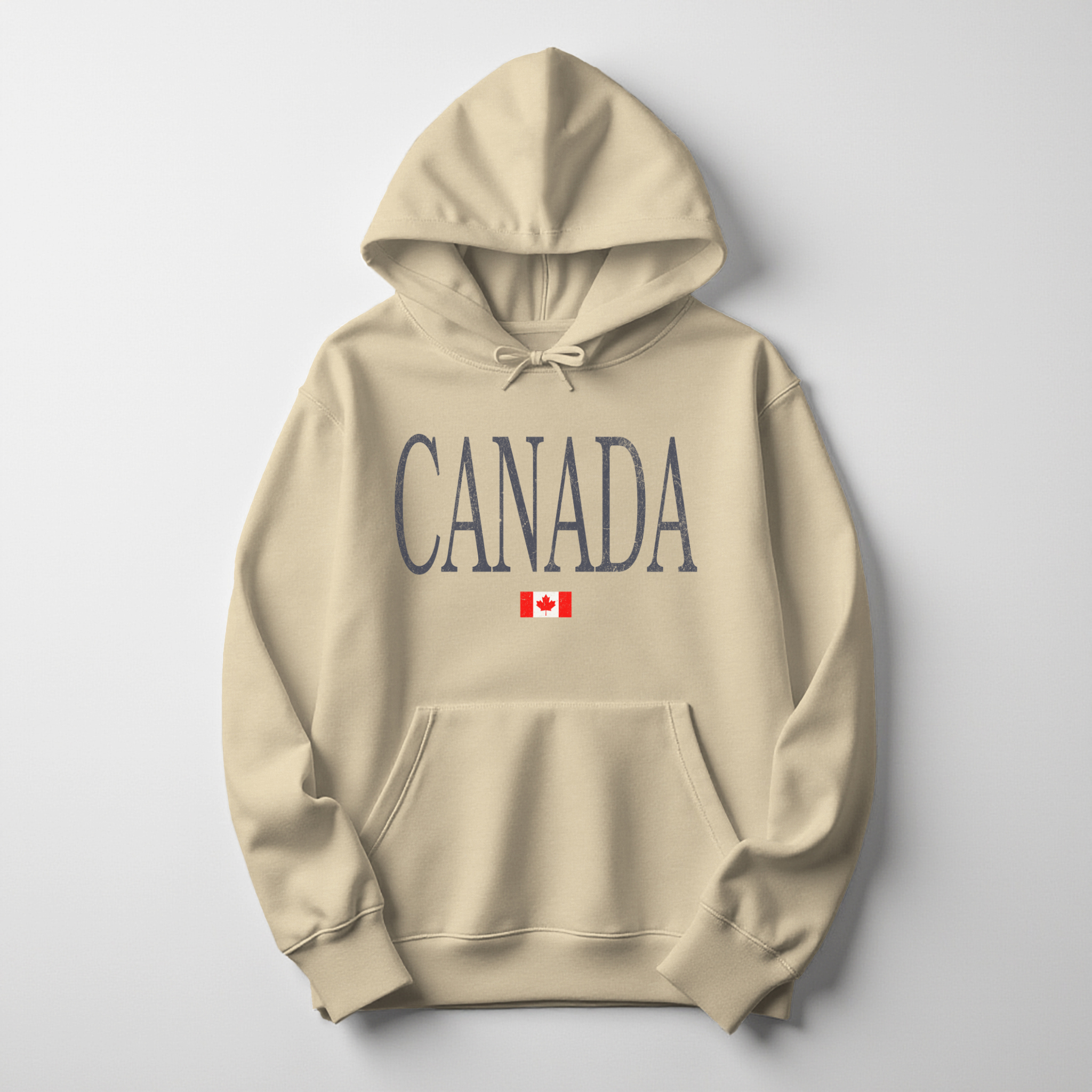 Distressed Canada Hoodie