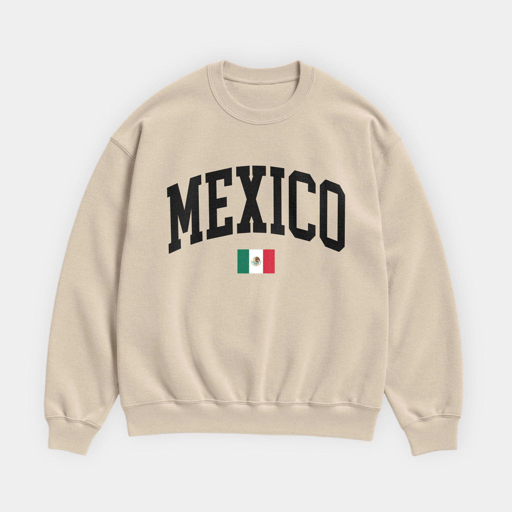 Mexico Collegiate Flag Sweatshirt