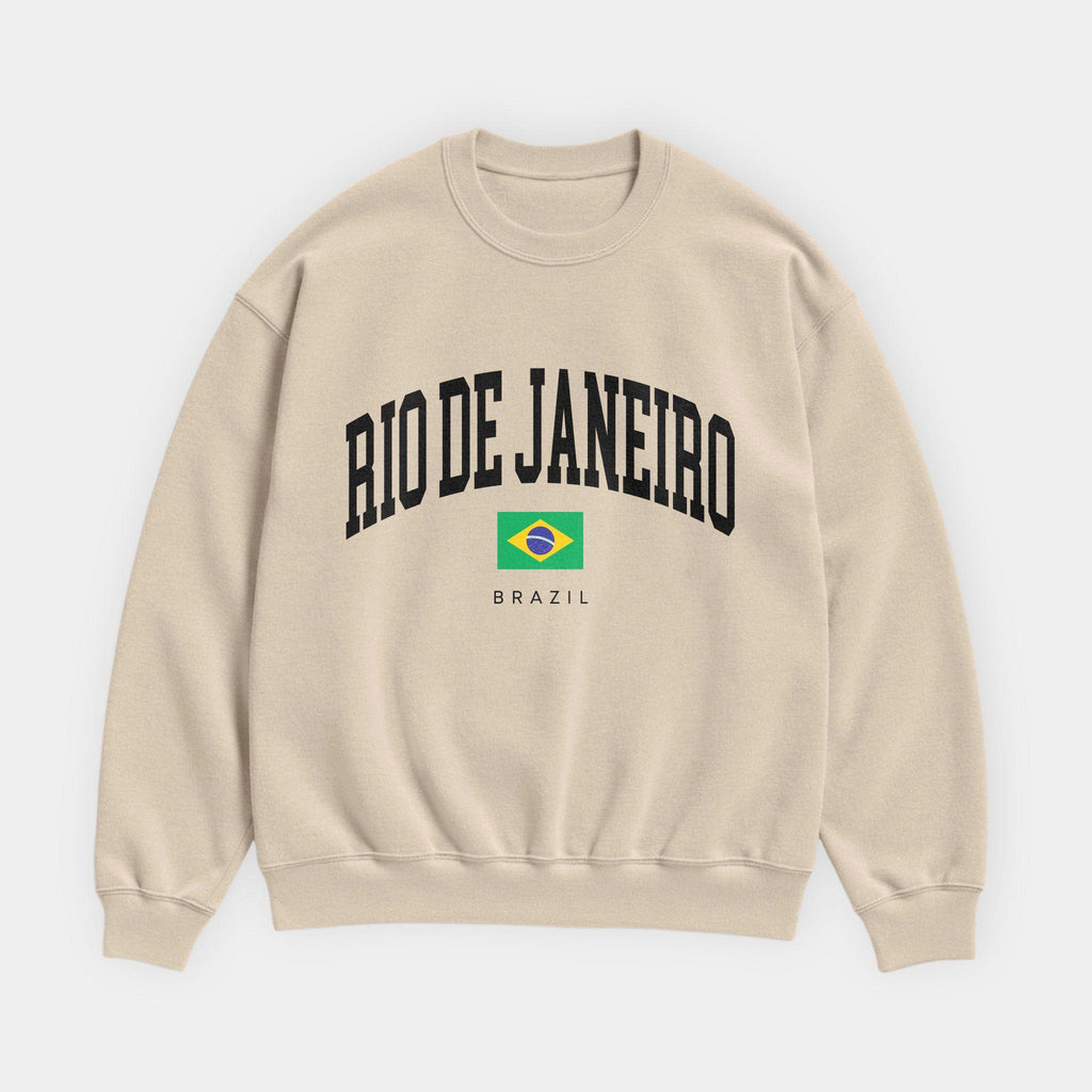 Rio De Janeiro Collegiate Sweatshirt