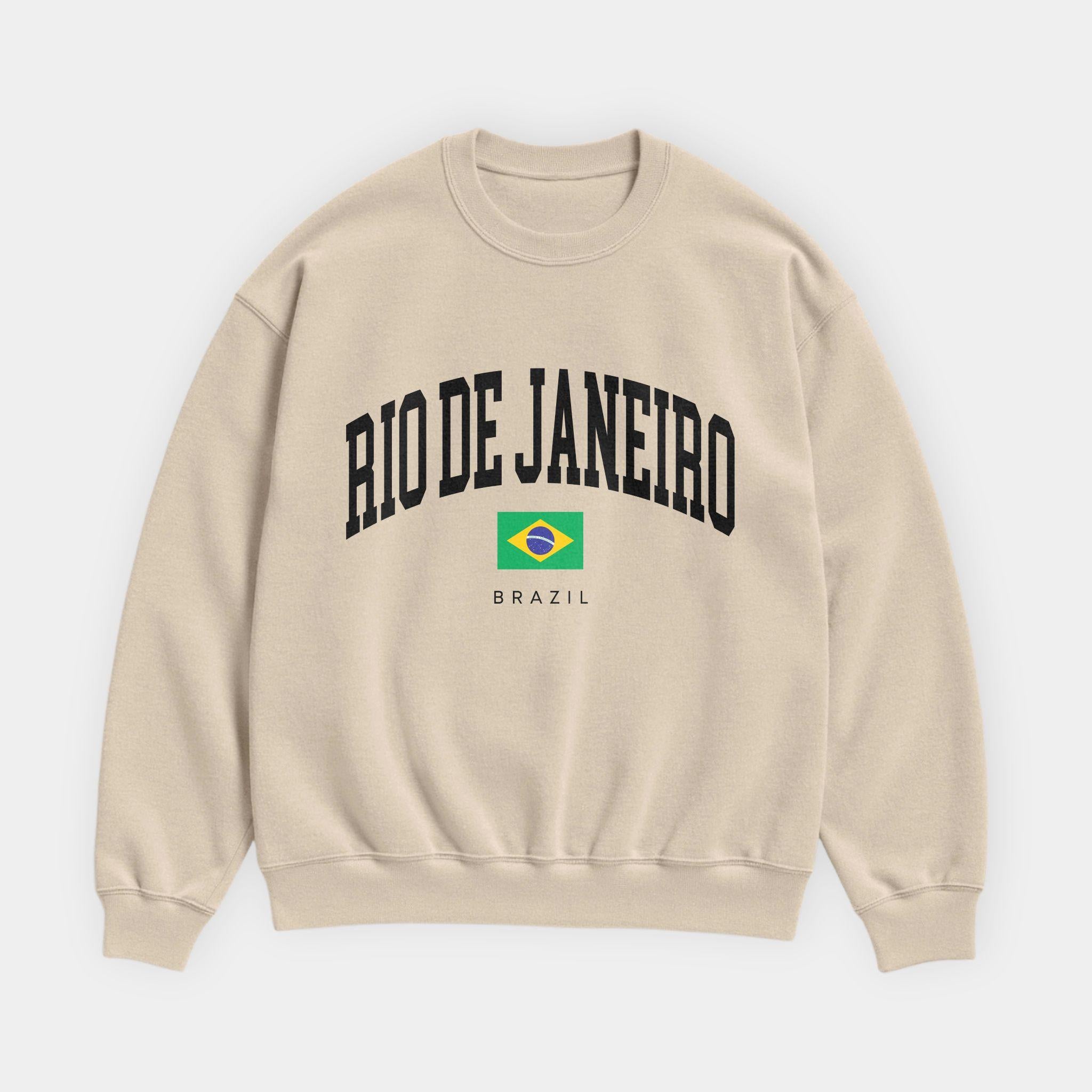 Rio De Janeiro Collegiate Sweatshirt