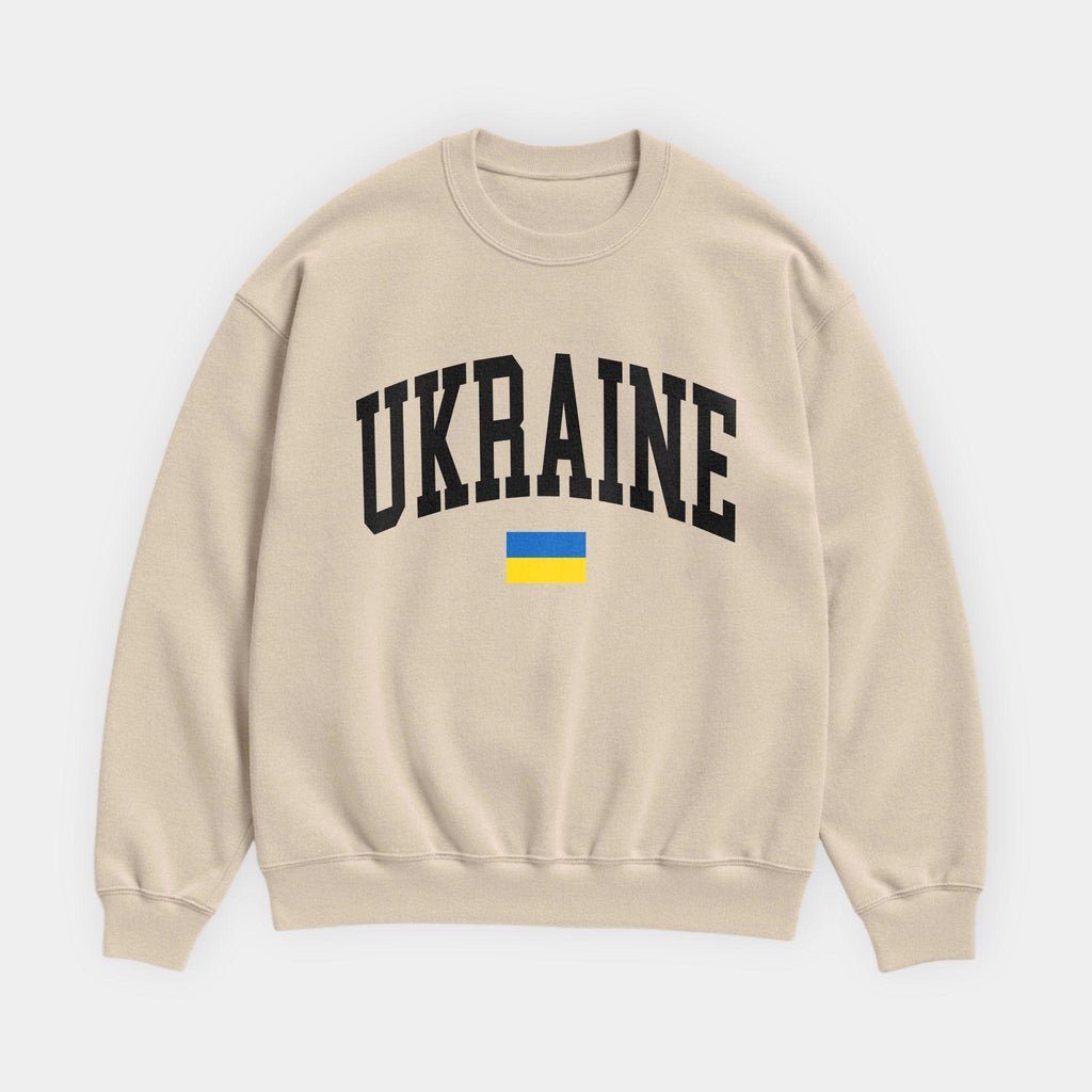 Ukraine Collegiate Flag Sweatshirt