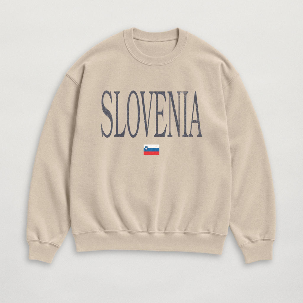 Distressed Slovenia Sweatshirt