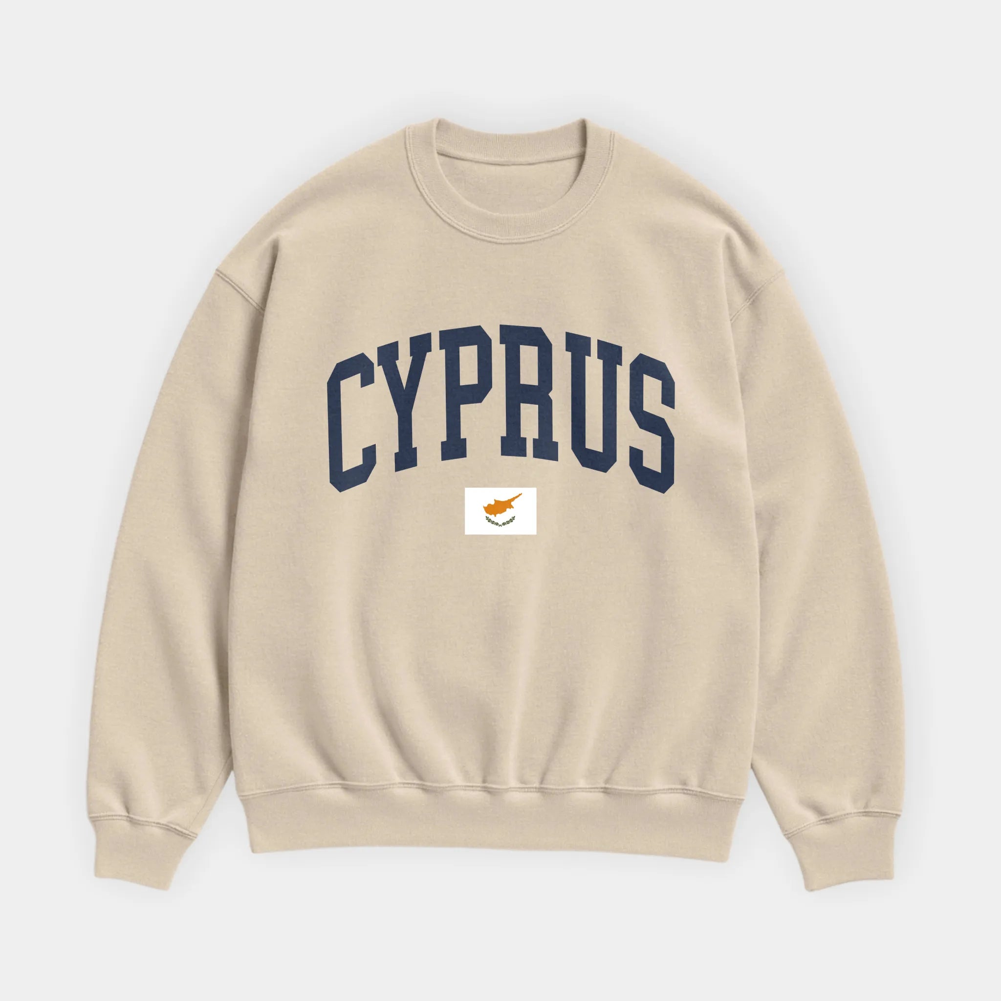 Cyprus Collegiate Flag Sweatshirt
